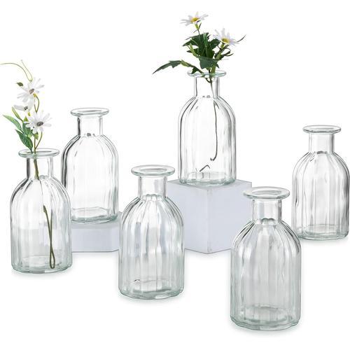 Claire Claire Lot de 6 vases en verre pour décoration de table de N... on Productcaster.