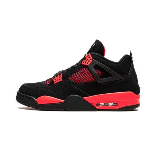 Baskets Nikee Airs Jordann 4 Retro Mid Red Thunder Femme Taille-36 on Productcaster.