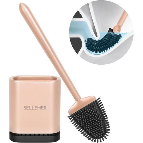 Or Or Brosse WC Silicone,Balai WC Montage Mural/au Sol, Brosse Toil... on Productcaster.