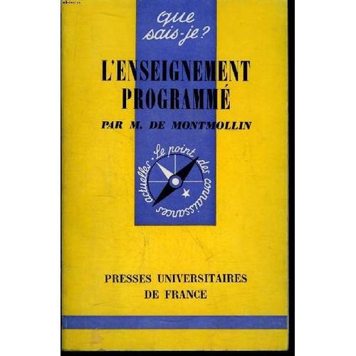 Que Sais-Je? N° 1171 L Enseignement Programmé on Productcaster.