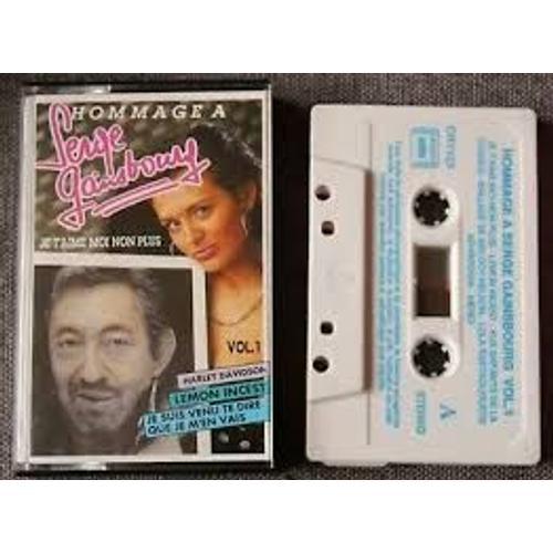 Hommage A Serge Gainsbourg Par Tony Bram's Vol 1 Cassette Audio on Productcaster.