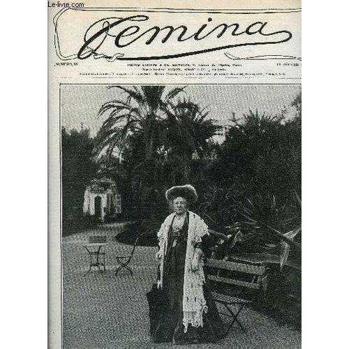 Femina N° 98 - Sarah-Bernhardt Par Catulle Mendès, Femmes De Minist... on Productcaster.