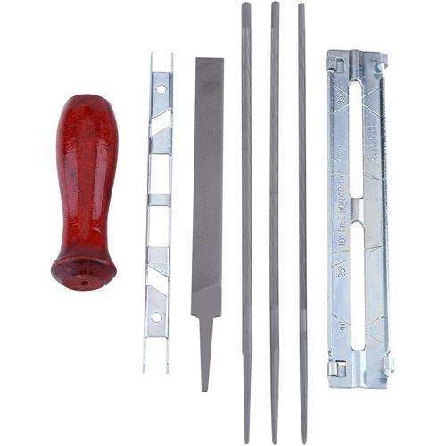 Lot de 8 outils d'affûtage pour chaîne de tronçonneuse, aiguiseur, ... on Productcaster.