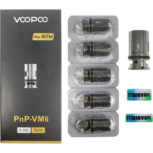 Pour VooPoo PnP VM6 0,15ohm Coils Drag 4 M100S H80S X S Vinci X R 3... on Productcaster.