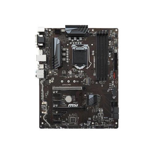 MSI Z370-A PRO - Carte-mère - ATX - LGA1151 Socket - Z370 Chipset -... (Reconditionné) on Productcaster.