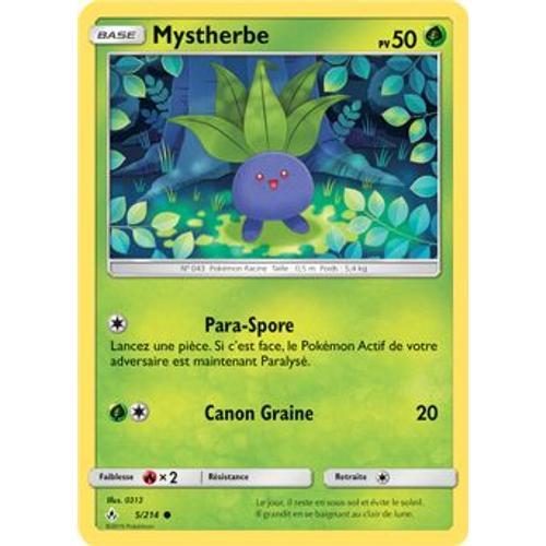 Carte Pokémon - Mystherbe - 5/214 - Alliance Infaillible on Productcaster.