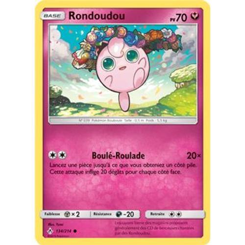 Carte Pokémon - Rondoudou - 134/214 - Alliance Infaillible on Productcaster.