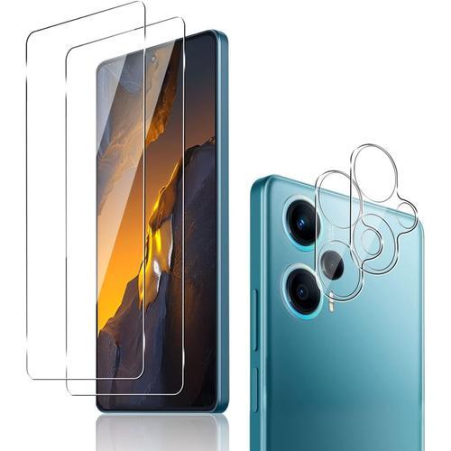 Pour Xiaomi Poco F5 Pour Protecteur D'écran En Verre Trempé Et Prot... on Productcaster.