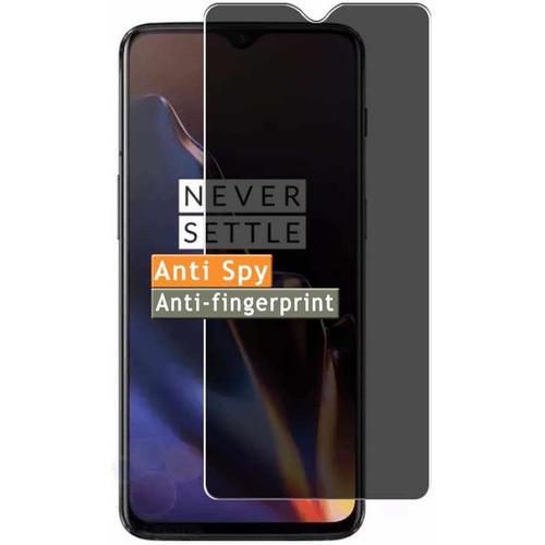 Protection D'écran Anti-Espion Compatible Avec Oneplus 6t Protectio... on Productcaster.