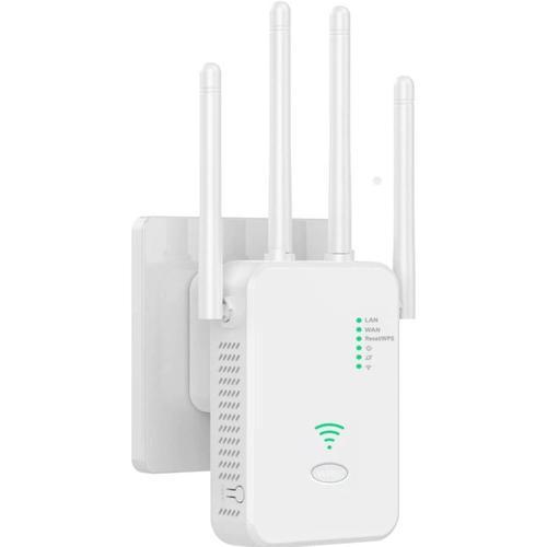 Répéteur WiFi Puissant, 300Mbps Intelligent Amplificateur WiFi Exte... on Productcaster.