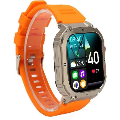 Montre Smartwatch D'extérieur Durable Avec Écran Tactile De 1,96 Po... on Productcaster.