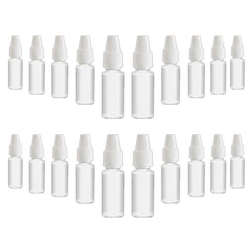 Lot de 20 Bouteilles 10 ml Vide Transparente pour Remplissage E-Liq... on Productcaster.