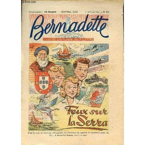 Bernadette - Année 1951- Du 7 Janvier Au 16 Septembre 1951 - N°214 ... on Productcaster.