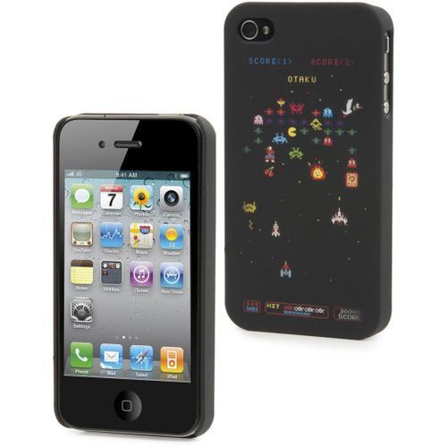 Coque Collection Otaku Jeu Vidéo Rétro Pixel Space Iphone 4 Et 4s on Productcaster.