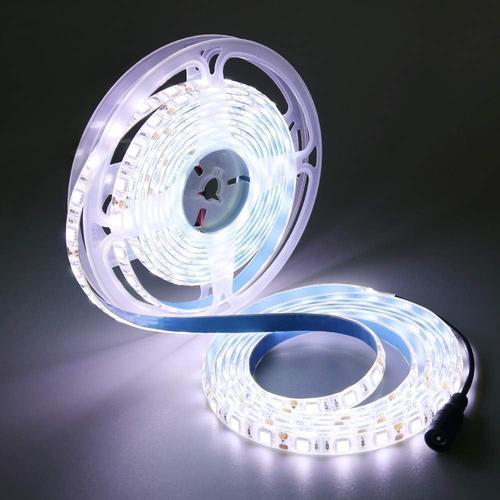 Blanc Froid Ruban Led Blanc Froid 6000-6500k, 12v Smd 5050 300 Leds... on Productcaster.