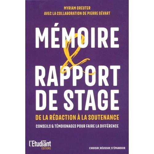 Réussir Son Mémoire Et Son Rapport De Stage on Productcaster.