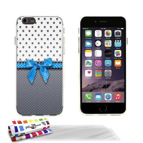 Coque Iphone 6 6s (4"7) Pin Up Bleu Silicone Transparent Souple (Tp... on Productcaster.