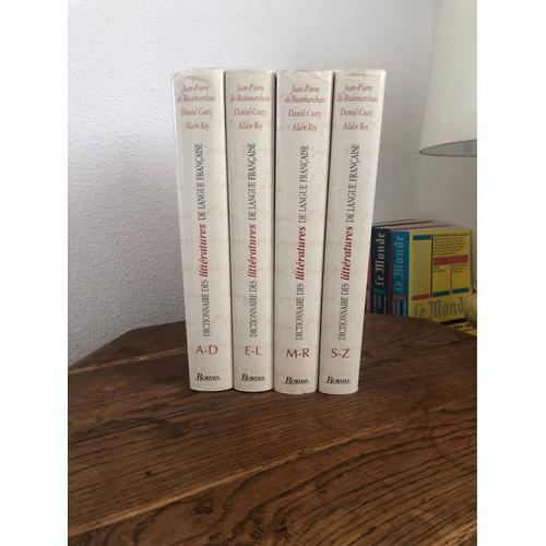 Dictionnaire Des Littératures De La Langue Française - 4/4 Volumes on Productcaster.