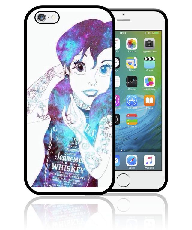 Coque Iphone 7 Plus Et Iphone 8 Plus Ariel Disney Jack Daniels Dani... on Productcaster.