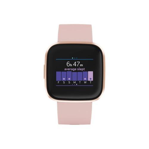 Fitbit Versa 2 - Rose Cuivre - Montre Intelligente Avec Bracelet - ... on Productcaster.