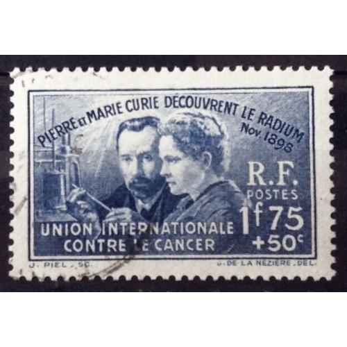 Pierre Et Marie Curie - Découverte Du Radium - Union Internationale... on Productcaster.