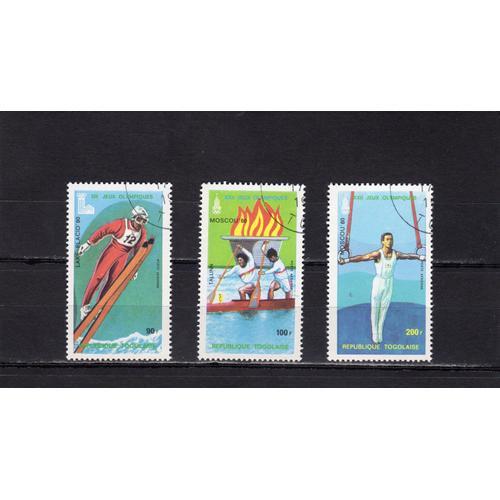 Timbres De Poste Aérienne Du Togo (Jeux Olympiques D Hiver À Lake P... on Productcaster.