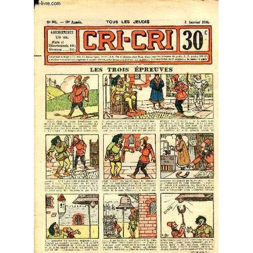 Le Cri-Cri - 2eme Série - Année 1936 - Hebdomadaires N°901 À 953 - ... on Productcaster.