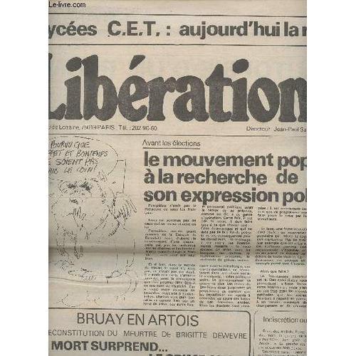 Libération N°210 - Jeudi 4 Avril 74, 2e Année - Lycées, C.E.T.: Auj... on Productcaster.