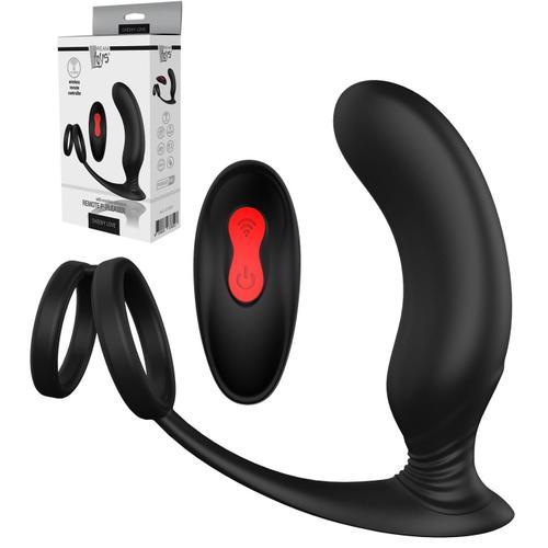 Plug Anal Rechargeable + Double Cockring P-Pleaser - Dream Toys on Productcaster.