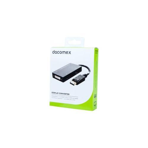 DACOMEX Convertisseur DisplayPort 1.1 vers HDMI, DVI ou VGA on Productcaster.