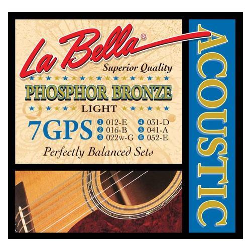 Labella 7gps - Jeu De Cordes Guitare Acoustique Phosphor Bronze - L... on Productcaster.