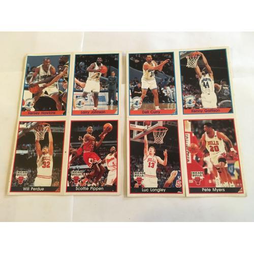 Lot De 8 Autocollants Panini Basketball 94-95 Numéro 23,24,25,26,32... on Productcaster.