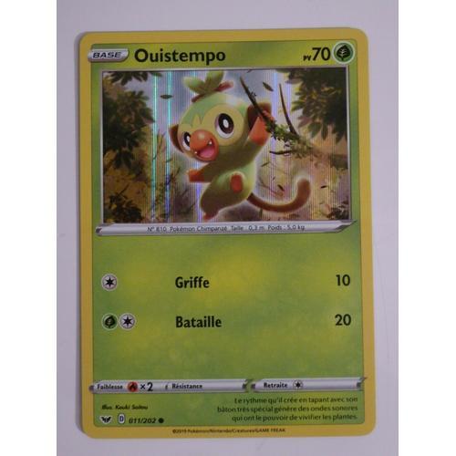 Carte Promo Ouistempo Holo 011/202 - Pokemon Epée Bouclier on Productcaster.