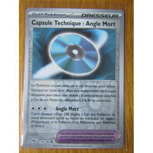 Capsule Technique : Angle Mort - Reverse - 176/182 - Faille Paradoxe on Productcaster.