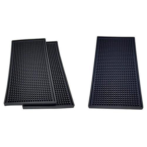 Tapis De Salon De Beauté Antidérapant En Pvc Élastique Noir, Résist... on Productcaster.