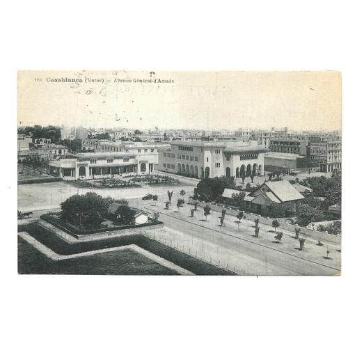 Cpsm. Maroc.Casablanca Avenue Général-D'amade / Circulée 1912 on Productcaster.