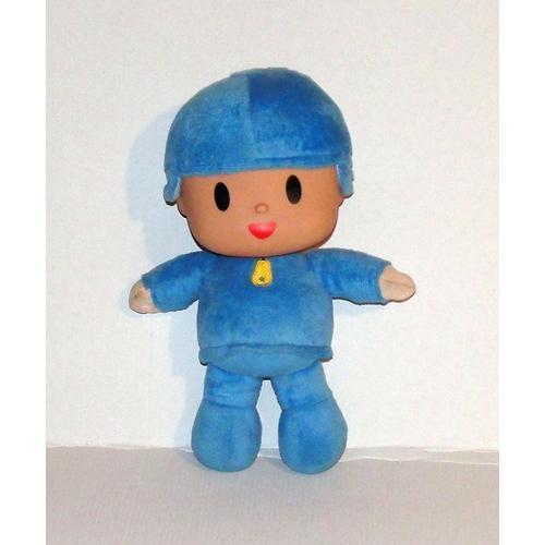 Peluche Pocoyo Bleu 25 Cm Doudou Garçon Tête Pvc on Productcaster.