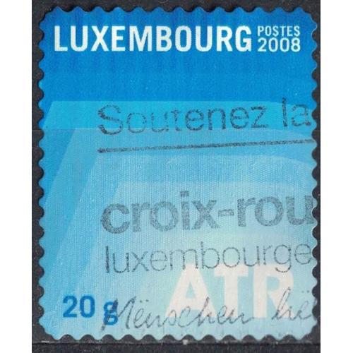 Luxembourg 2008 Oblitéré Used Postocollant Tarif Atr Bleu Su on Productcaster.