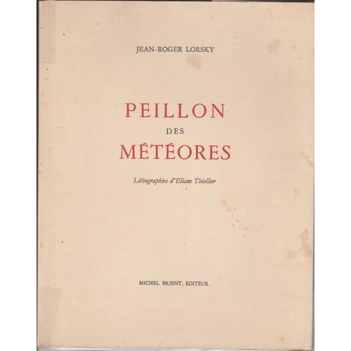 Peillon Des Météores on Productcaster.