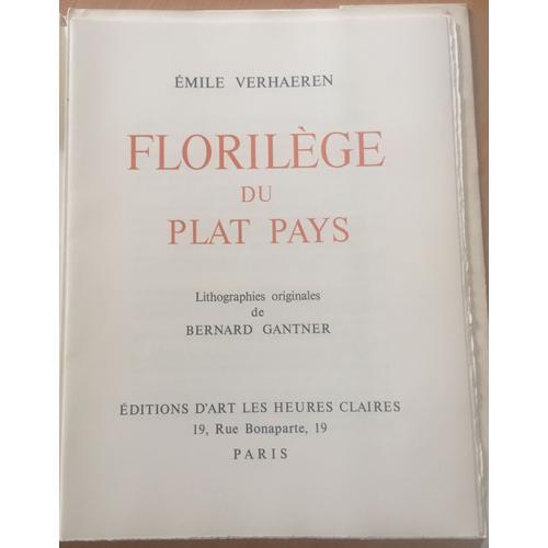 Florilège Du Plat Pays (Maquette De Présentation) on Productcaster.