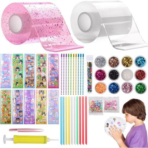 62 Pièces Kit De Nano Tape Bubble,Nano Tape Pour Faire Des Bulles N... on Productcaster.