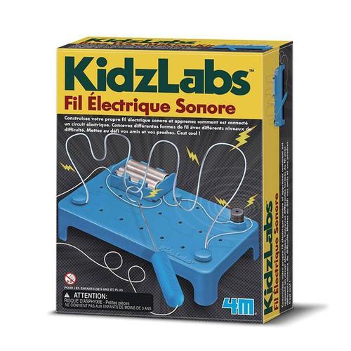 Kit De Fabrication Kidzlabs : Fil Électrique Sonore on Productcaster.