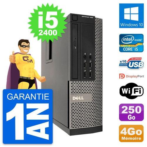 PC Dell OptiPlex 990 SFF Intel i5-2400 RAM 4Go Disque Dur 250Go Win... (Reconditionné) on Productcaster.