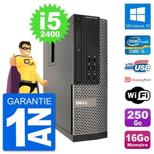 PC Dell OptiPlex 990 SFF Intel i5-2400 RAM 16Go Disque Dur 250Go Wi... (Reconditionné) on Productcaster.