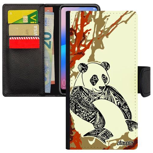 Coque Panda À Rabat Pour Huawei Mate 10 Lite Cuir Portefeuille Leat... on Productcaster.