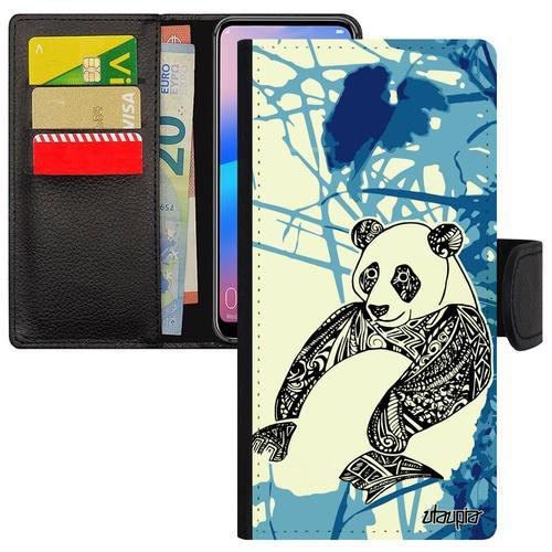 Coque Antichoc P20 Pro À Rabat Portefeuille Panda De Protection Azt... on Productcaster.