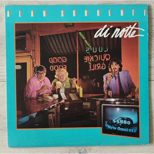 Alan Sorrenti " Di Notte" Vinyl 33 Trs. Italy 1980. Italian Pop. on Productcaster.