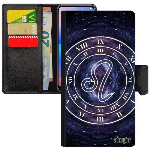 Coque Pour Samsung A7 2018 Rabat Signe Astrologique Lion Univers Pe... on Productcaster.