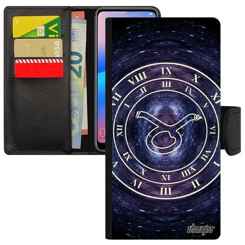 Coque Pour Honor 8a En Simili Cuir Portefeuille Signe Astrologique ... on Productcaster.