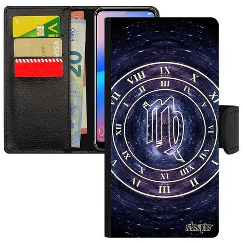 Coque Huawei Mate 20 Pro Simili Cuir Portefeuille Signe Astrologiqu... on Productcaster.